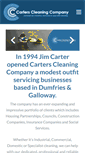Mobile Screenshot of carterscleaningcompany.co.uk